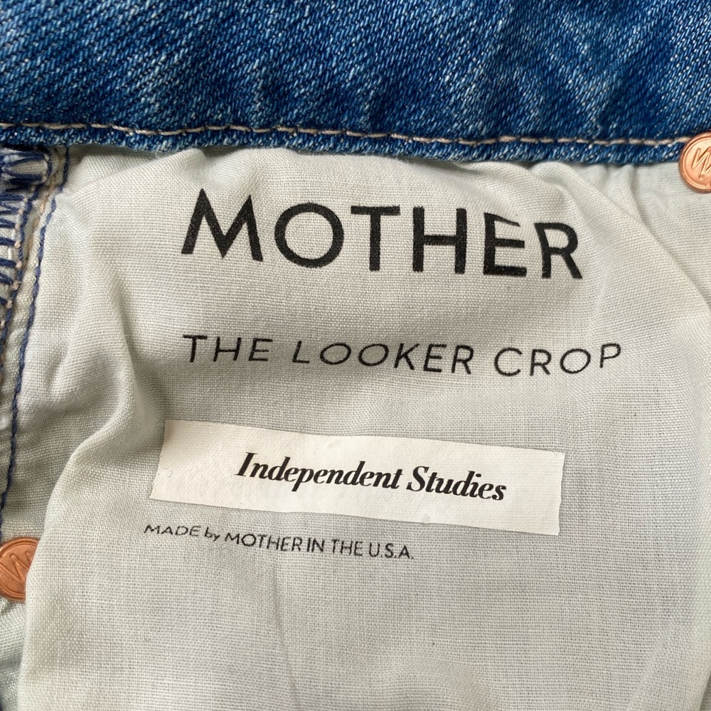 MOTHER THE LOOKER CROP Independent Studies size 26 - Picture 11 of 14